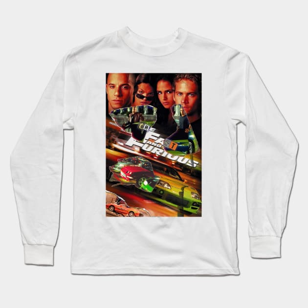 Fast And Furious 1 [EDIT] Long Sleeve T-Shirt by gtr